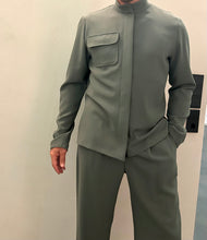 Lade das Bild in den Galerie-Viewer, Hemd Wollcrêpe unisex