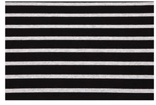 Lade das Bild in den Galerie-Viewer, Vokuhila Oberteil Ringel mit Turtleneck