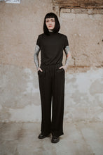 Lade das Bild in den Galerie-Viewer, Bluse mit Stehkragen und Kurzarm
