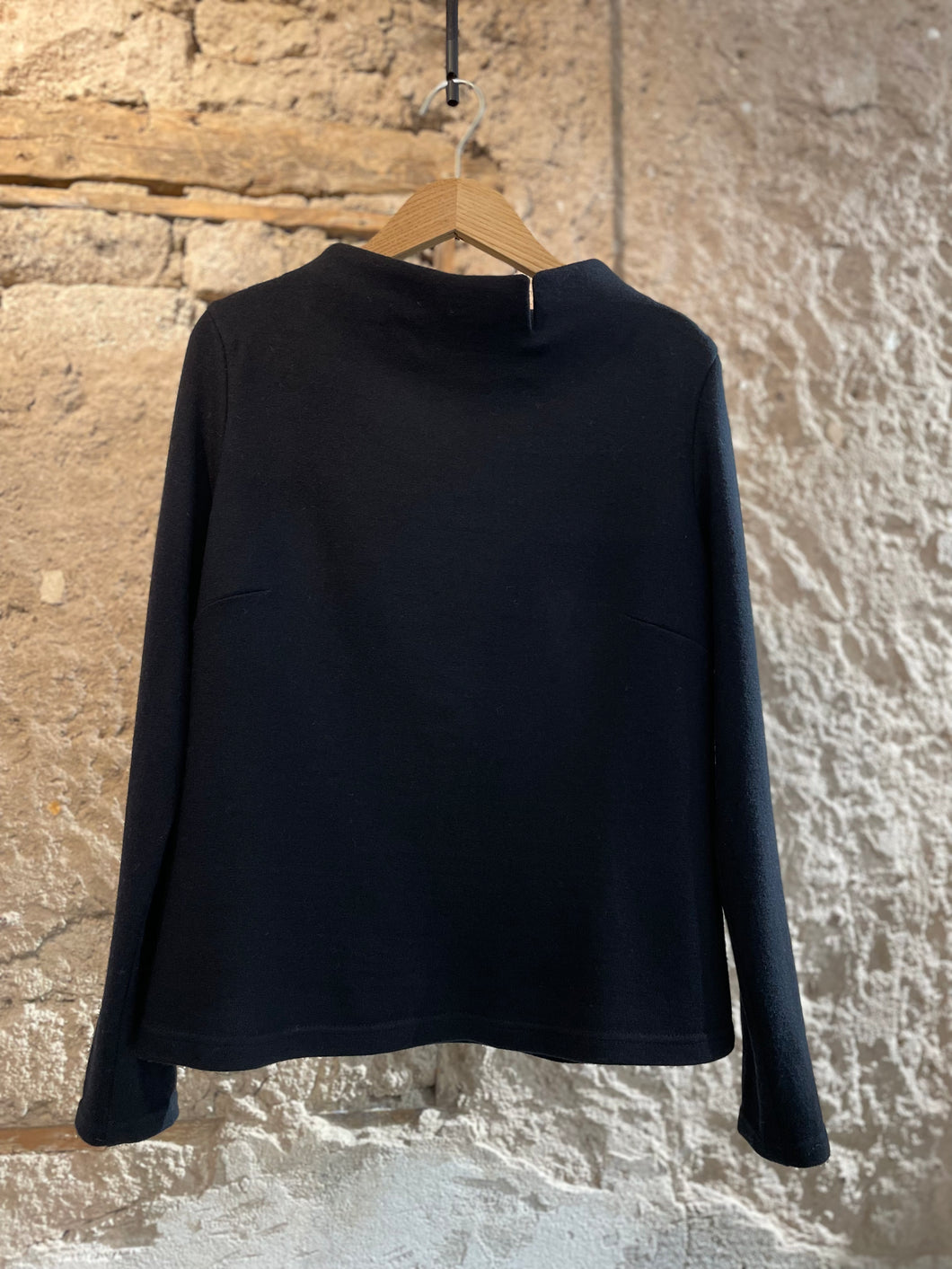 Merinopullover Turtleneck mit Schlitz